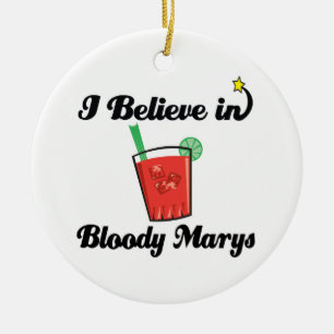 ich glaube an Bloody Marys Keramikornament