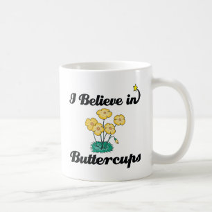 ich glaube an Butterblumen Tasse