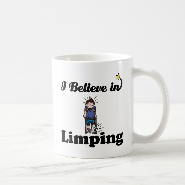 Ich glaube an das Hinhinken Kaffeetasse (Rechts)