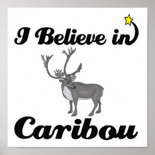 Ich glaube an das Karibu Poster