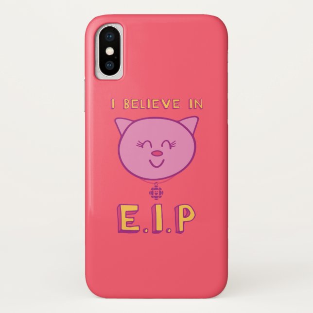 Ich glaube an den E.I.P-Fall Case-Mate iPhone Hülle (Rückseite)