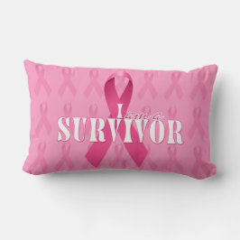 Ich glaube an den Miracles Pink Ribbon Survivor Lendenkissen