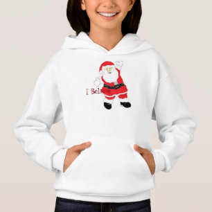 Ich glaube an den Santa Hoodie