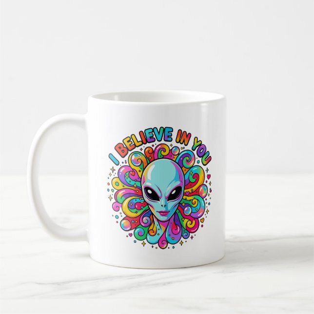 Ich glaube an dich kaffeetasse (Links)