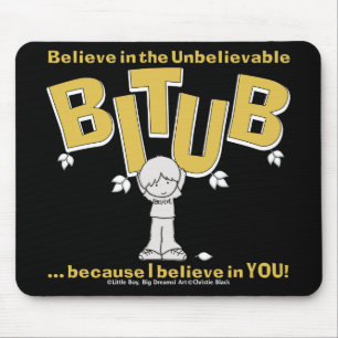 Ich glaube an DICH! Mousepad