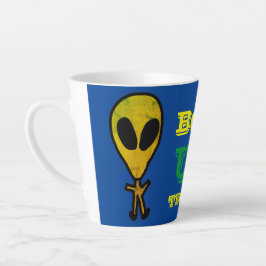 Ich glaube an die Ufotechnologie Milchtasse