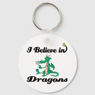 Ich glaube an Drachen Schlüsselanhänger