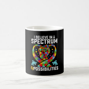 Ich glaube an ein Spektrum von Autismus-Möglichkei Kaffeetasse