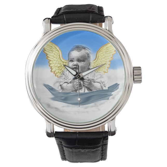 Ich glaube an Engel Armbanduhr (Vorderseite)