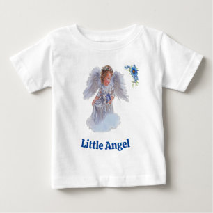 Ich glaube an Engel Baby T-shirt