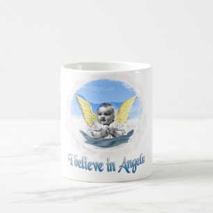 Ich glaube an Engel Kaffeetasse