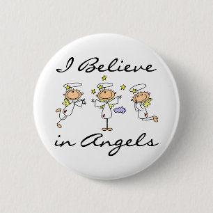 Ich glaube an Engel T-Shirts und Geschenke Button