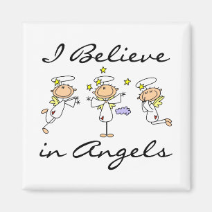 Ich glaube an Engel T-Shirts und Geschenke Magnet