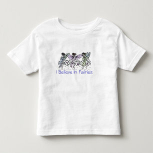 Ich glaube an Feen Kleinkind T-shirt