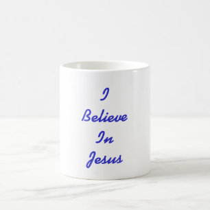 ICH GLAUBE AN JESUS KAFFEETASSE