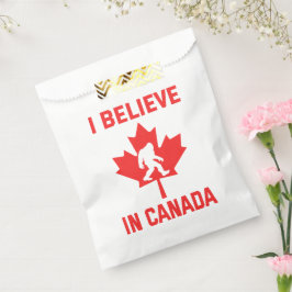 Ich glaube an Kanada - Funny Bigfoot Geschenktütchen