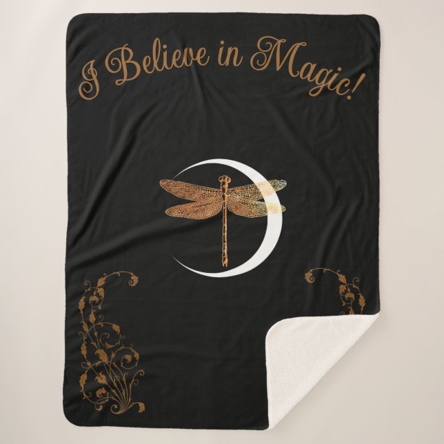 Ich glaube an Magie!  Sherpadecke (Vorderseite)