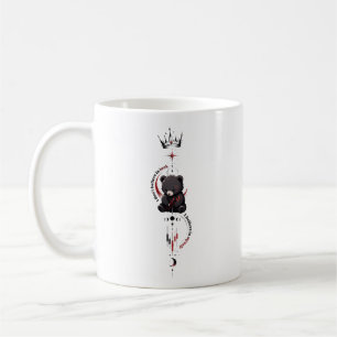Ich glaube an mich selbst Dark Bear Trader Symbol Kaffeetasse