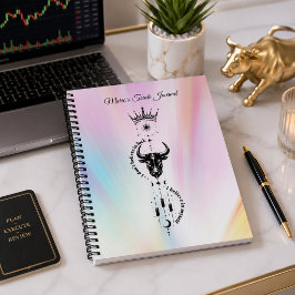 Ich glaube an mich selbst Pastell Aura Trader Symb Notizbuch