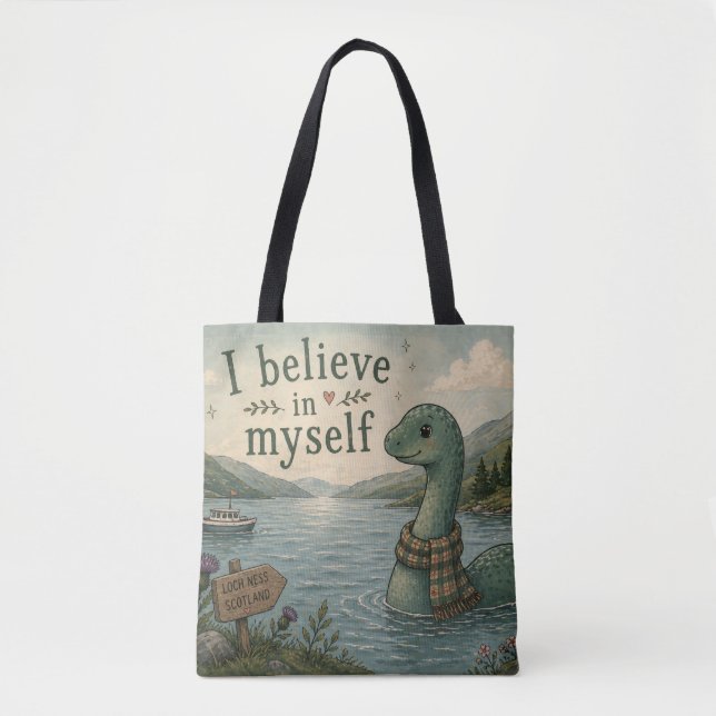 Ich glaube an mich selbst wunderliche Loch Ness Mo (Vorderseite)