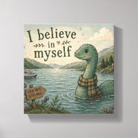Ich glaube an mich selbst wunderliche Loch Ness Mo
