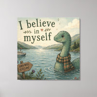 Ich glaube an mich selbst wunderliche Loch Ness Mo