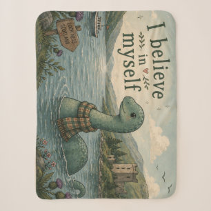 Ich glaube an mich selbst wunderliche Loch Ness Mo Sherpadecke