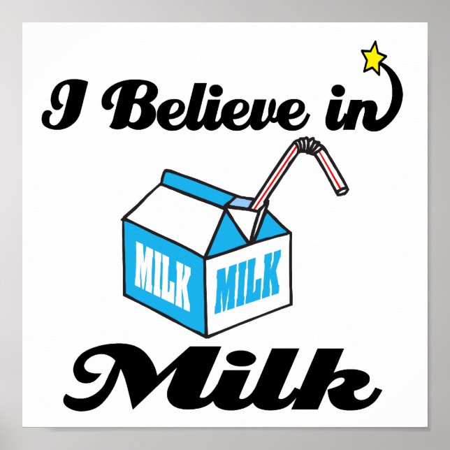Ich glaube an Milch Poster (Vorne)