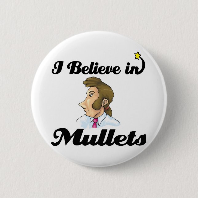 ich glaube an Muffins Button (Vorderseite)