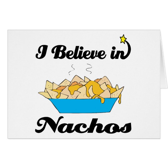 Ich glaube an Nachos (Vorderseite (Horizontal))