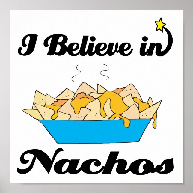 Ich glaube an Nachos Poster (Vorne)