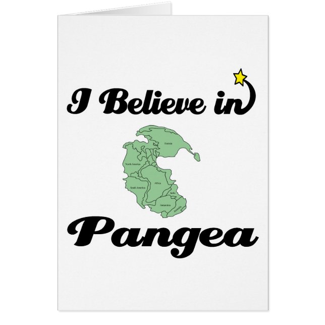 Ich glaube an Pangea (Vorne)