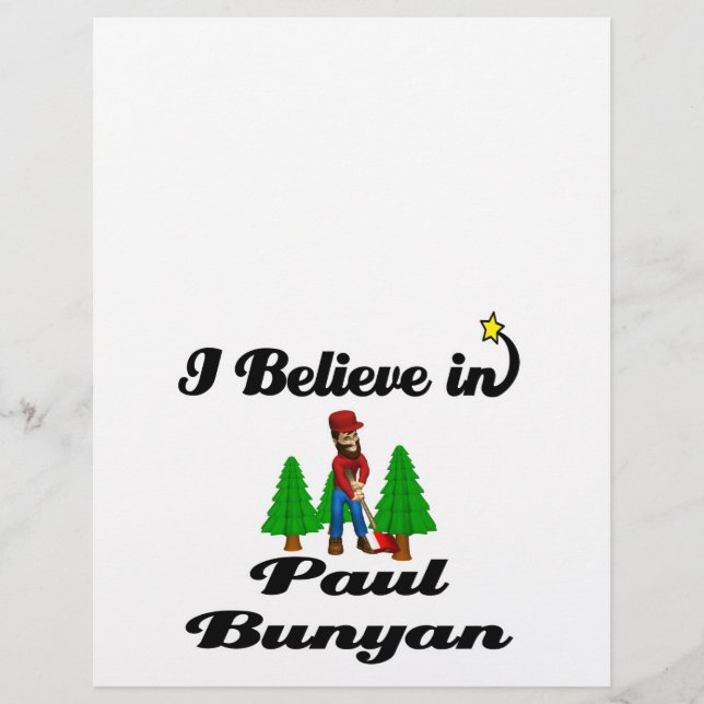 Ich glaube an paul bunyan (Vorderseite)