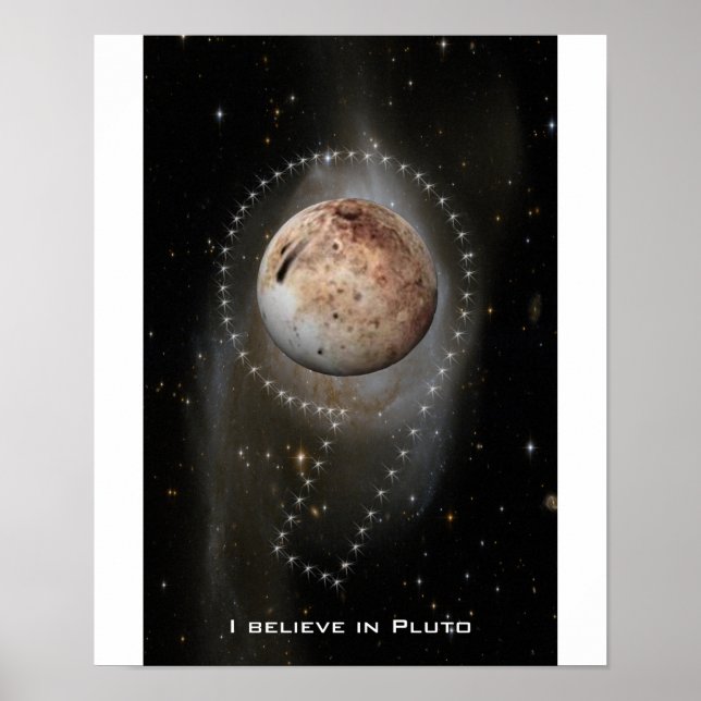 Ich glaube an Pluto Poster (Vorne)