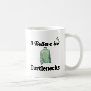 Ich glaube an Rollkragenpullover Kaffeetasse
