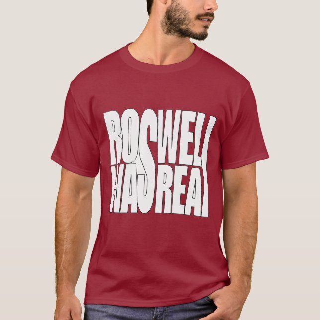 Ich glaube an Roswell UFO Crash T - Shirt (Vorderseite)