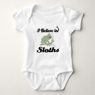Ich glaube an Schläge Baby Strampler