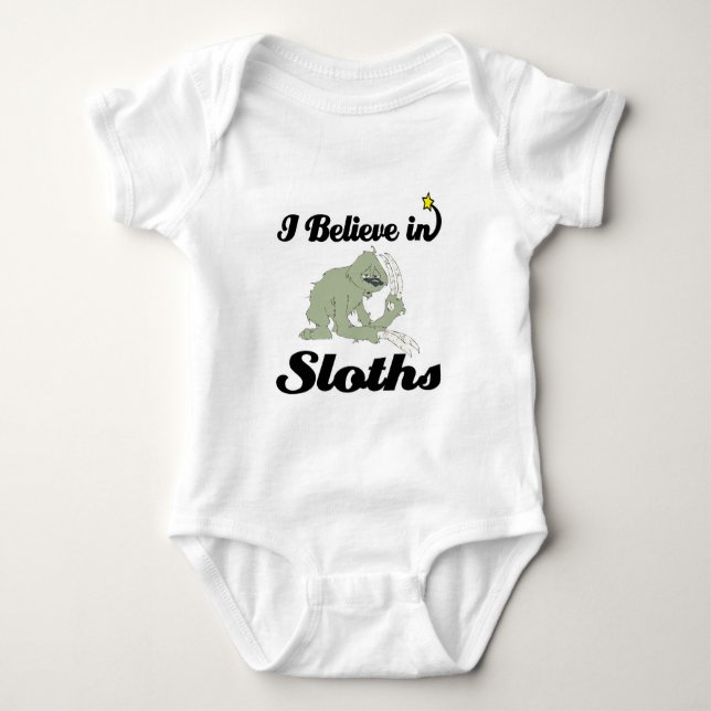 Ich glaube an Schläge Baby Strampler (Vorderseite)