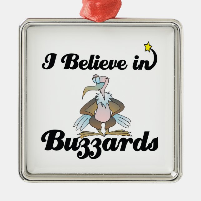 Ich glaube an Sprudeln Silbernes Ornament (Vorne)