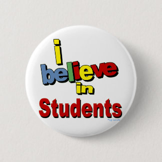 Ich glaube an Studenten Button