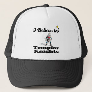 Ich glaube an Tempelritter Truckerkappe