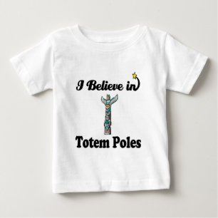 Ich glaube an Totempfähle Baby T-shirt