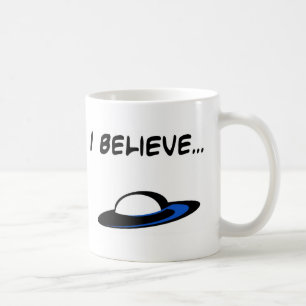 Ich glaube an UFO Tasse