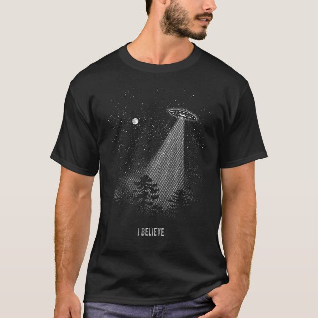 Ich glaube an UFOs T-Shirt (Vorderseite)