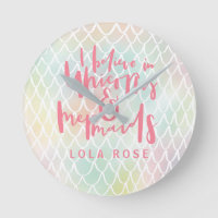 ICH GLAUBE AN UNICORNS UND MERMAIDEN