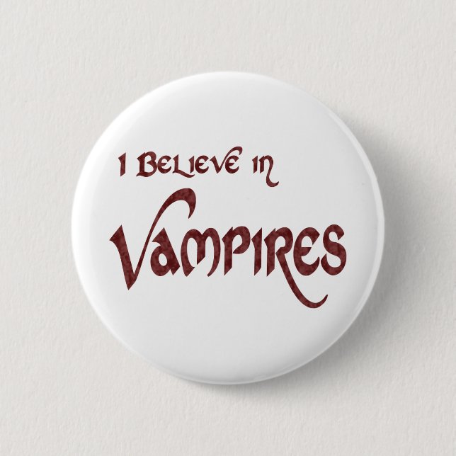 Ich glaube an Vampire Button (Vorderseite)