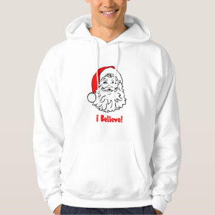 Ich glaube an Weihnachtsmann Hoodie