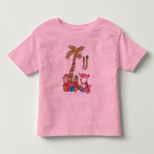 "Ich glaube an Weihnachtsmann" Kleinkind-T - Shirt