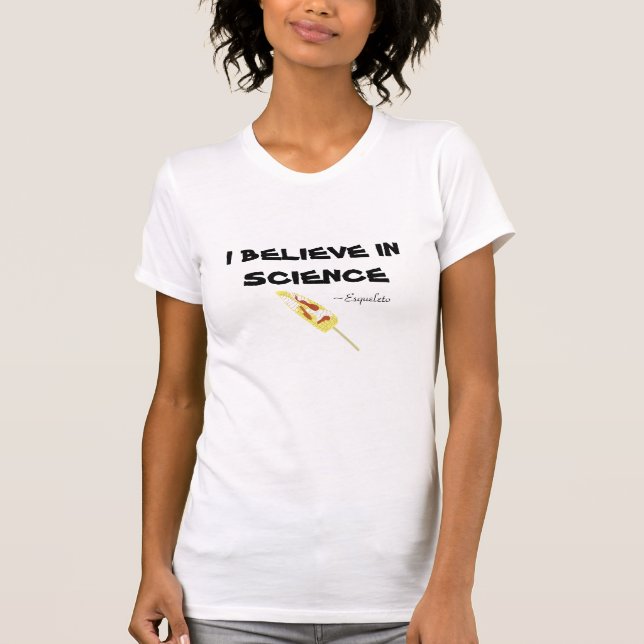 Ich glaube an Wissenschaft T-Shirt (Vorderseite)