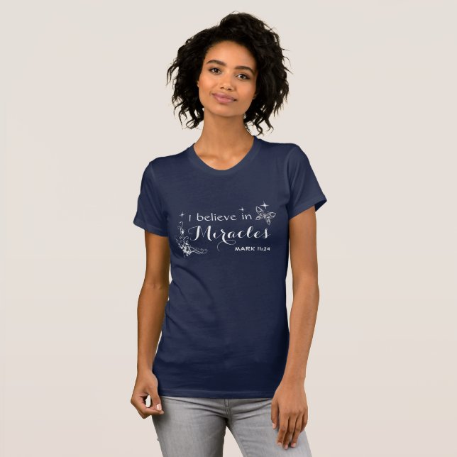 Ich glaube an Wunder T-Shirt (Vorne ganz)